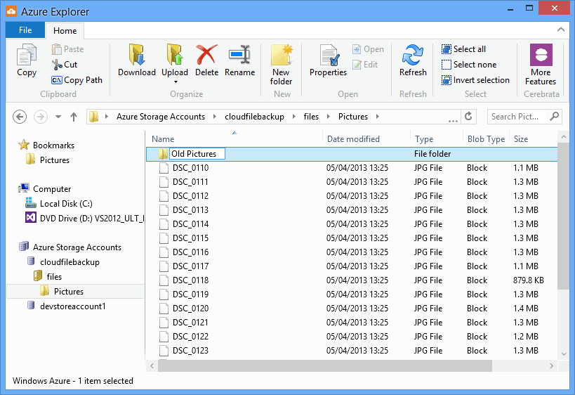 Azure Storage File Explorer