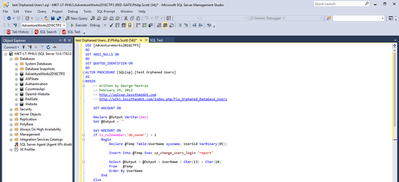 SQL Test - SQL Server Unit Testing Tool From Redgate