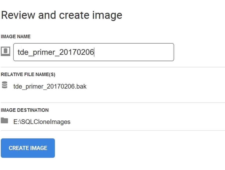 SQL Clone backup TDE 4