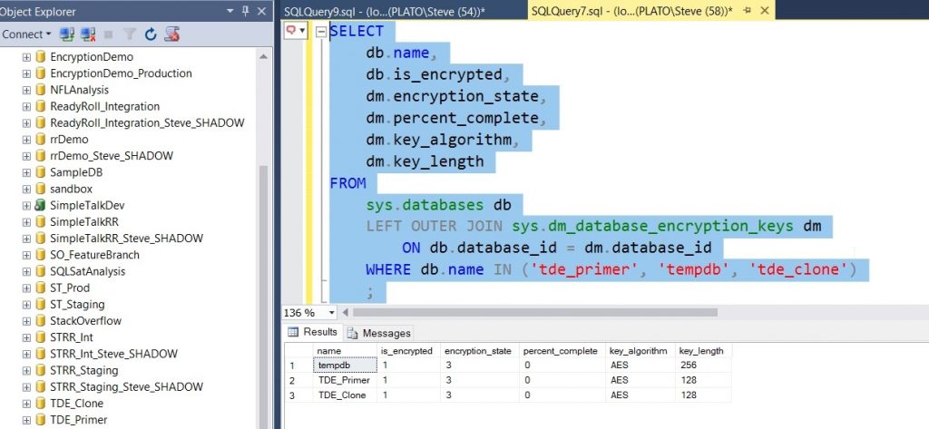 SQL Clone TDE 9