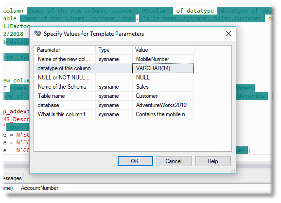 customize sql prompt to just say sql